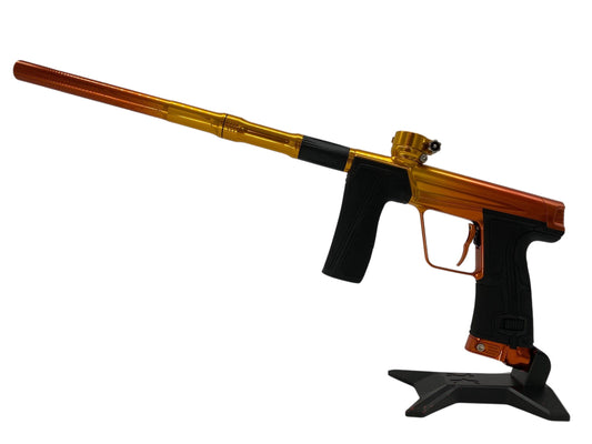 Used Planet Eclipse Cs3 Pro Paintball Gun Yellow/Orange Fade Paintball Gun from CPXBrosPaintball Buy/Sell/Trade Paintball Markers, New Paintball Guns, Paintball Hoppers, Paintball Masks, and Hormesis Headbands
