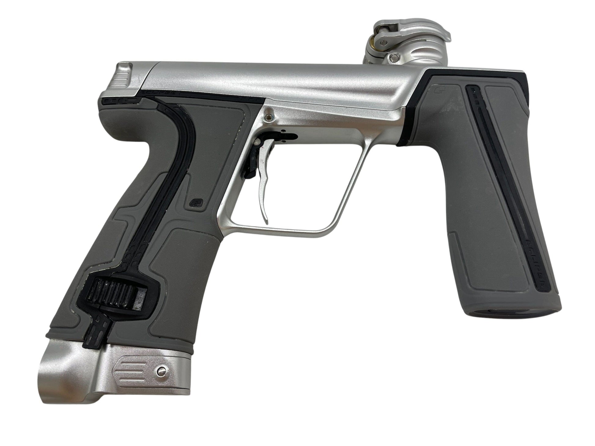 Used Planet Eclipse CS3 Pro Pure W/ Twister Cool Grey Grips Paintball Gun Paintball Gun from CPXBrosPaintball Buy/Sell/Trade Paintball Markers, New Paintball Guns, Paintball Hoppers, Paintball Masks, and Hormesis Headbands
