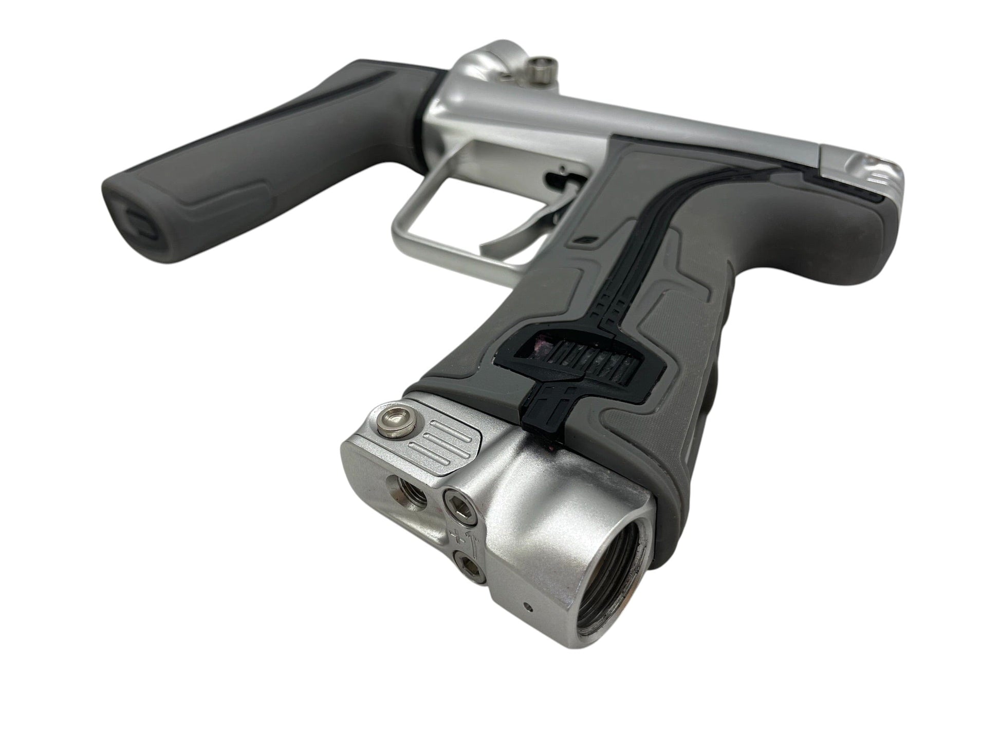 Used Planet Eclipse CS3 Pro Pure W/ Twister Cool Grey Grips Paintball Gun Paintball Gun from CPXBrosPaintball Buy/Sell/Trade Paintball Markers, New Paintball Guns, Paintball Hoppers, Paintball Masks, and Hormesis Headbands