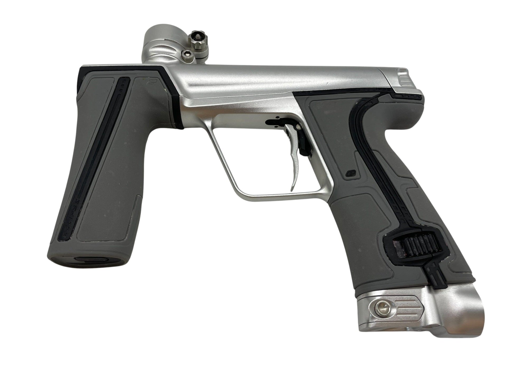 Used Planet Eclipse CS3 Pro Pure W/ Twister Cool Grey Grips Paintball Gun Paintball Gun from CPXBrosPaintball Buy/Sell/Trade Paintball Markers, New Paintball Guns, Paintball Hoppers, Paintball Masks, and Hormesis Headbands