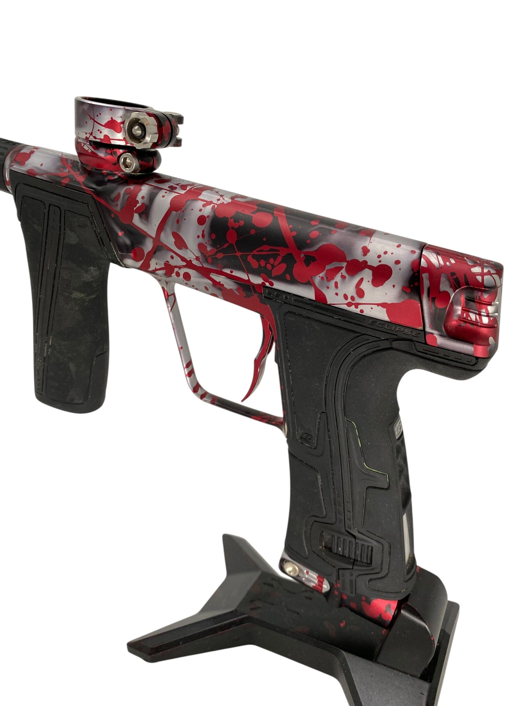 Used Planet Eclipse CS3 Pro Red Blood Spatter Paintball Gun Paintball Gun from CPXBrosPaintball Buy/Sell/Trade Paintball Markers, New Paintball Guns, Paintball Hoppers, Paintball Masks, and Hormesis Headbands