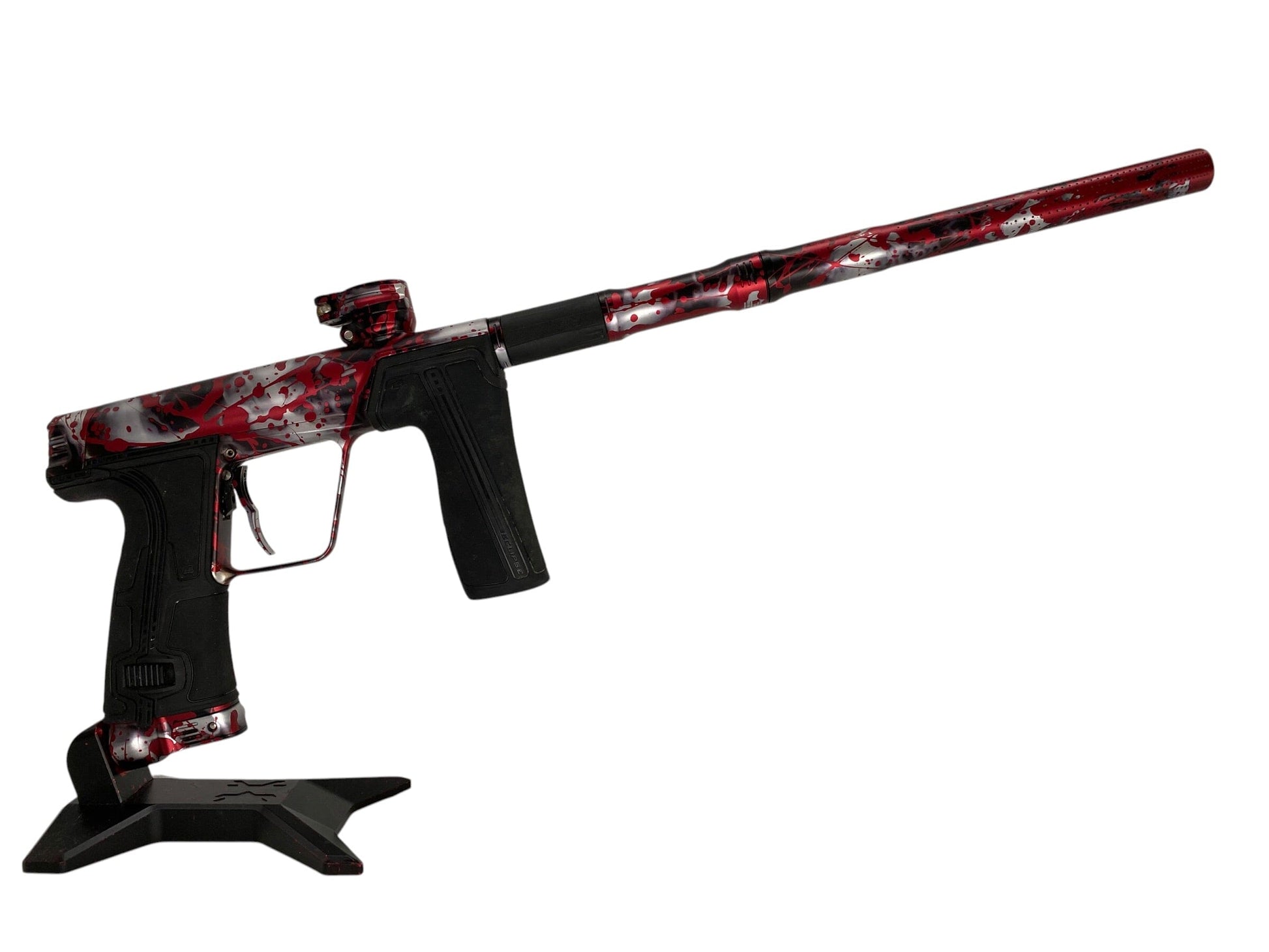 Used Planet Eclipse CS3 Pro Red Blood Spatter Paintball Gun Paintball Gun from CPXBrosPaintball Buy/Sell/Trade Paintball Markers, New Paintball Guns, Paintball Hoppers, Paintball Masks, and Hormesis Headbands