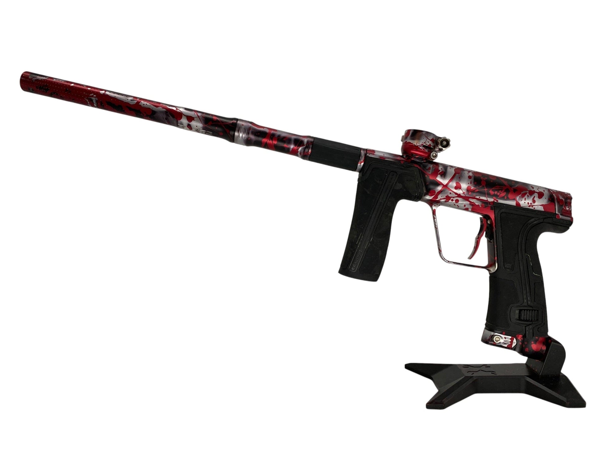 Used Planet Eclipse CS3 Pro Red Blood Spatter Paintball Gun Paintball Gun from CPXBrosPaintball Buy/Sell/Trade Paintball Markers, New Paintball Guns, Paintball Hoppers, Paintball Masks, and Hormesis Headbands