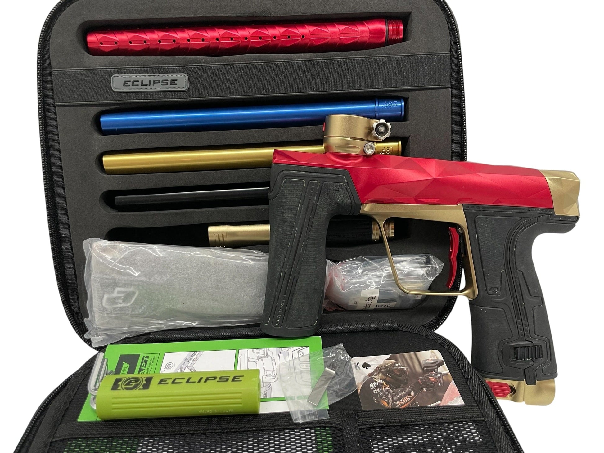 Used PLANET ECLIPSE CS3 PRO RED/BRONZE - INFAMOUS EDITION Paintball Gun from CPXBrosPaintball Buy/Sell/Trade Paintball Markers, New Paintball Guns, Paintball Hoppers, Paintball Masks, and Hormesis Headbands