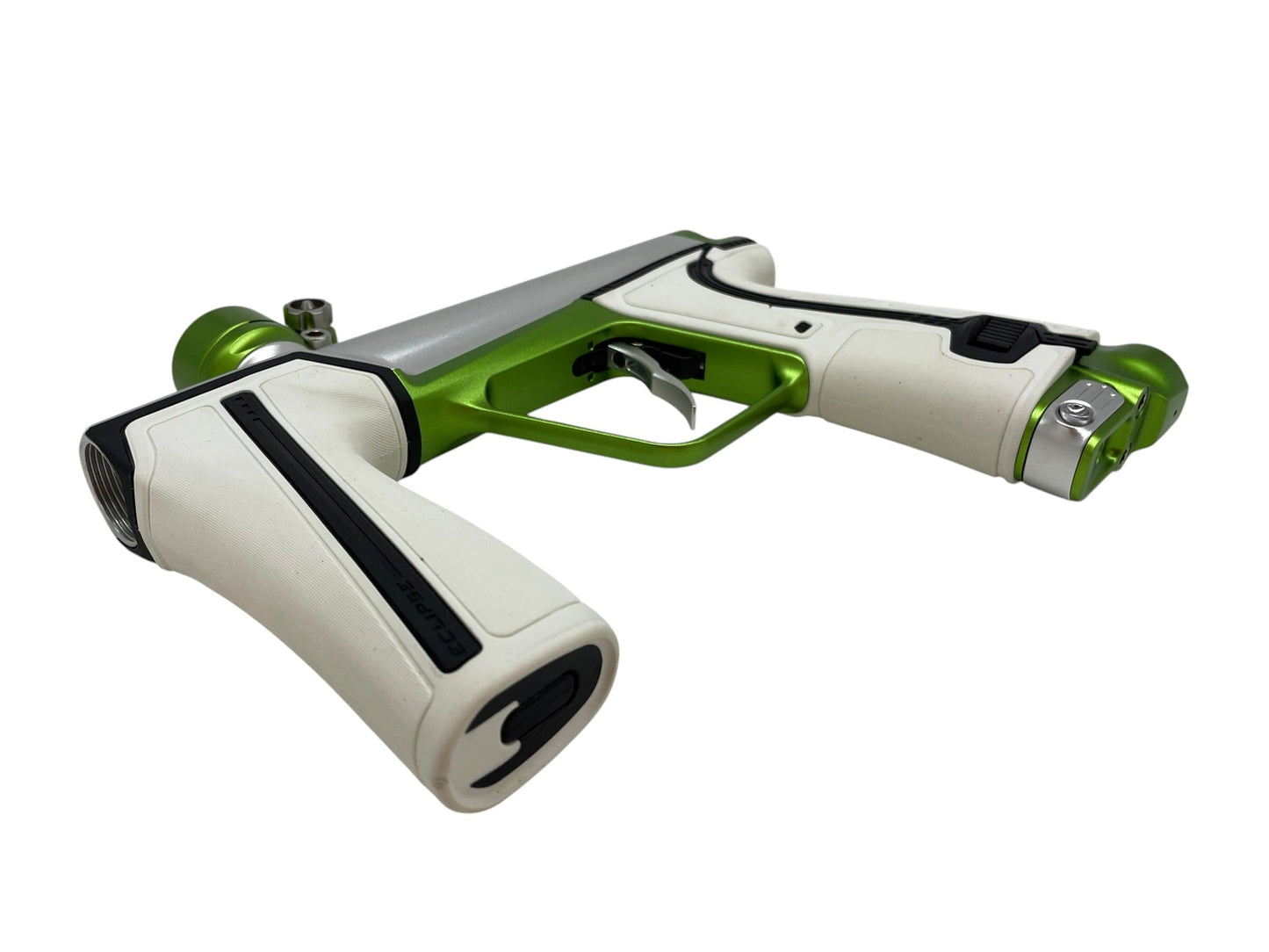 Used Planet Eclipse CS3 Pro Silver/Green Paintball Gun Paintball Gun from CPXBrosPaintball Buy/Sell/Trade Paintball Markers, New Paintball Guns, Paintball Hoppers, Paintball Masks, and Hormesis Headbands