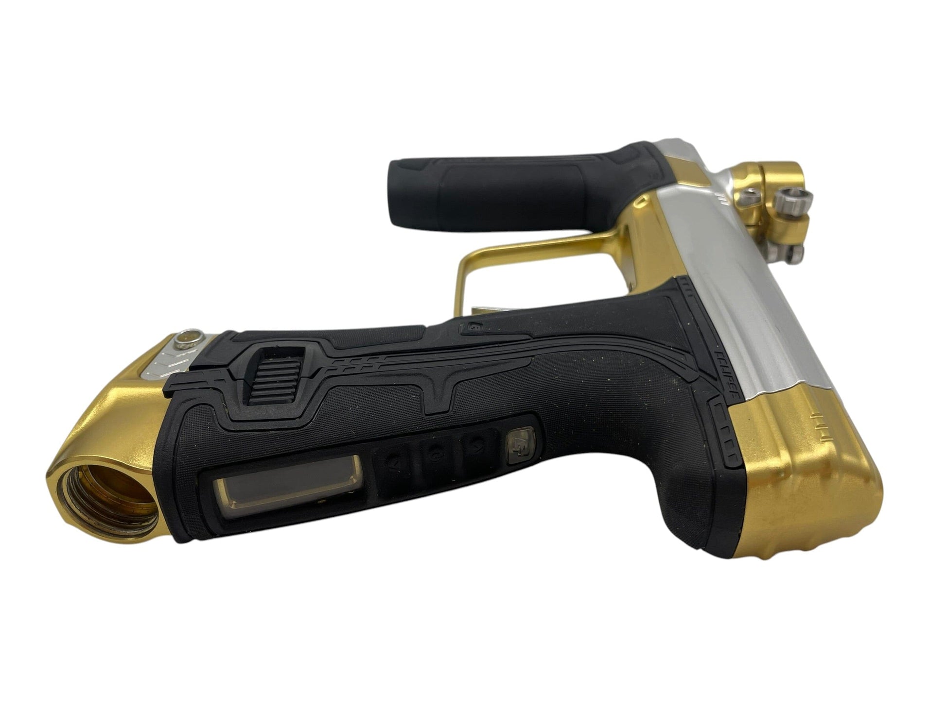 Used Planet Eclipse CS3 Silver/Gold Paintball Gun Paintball Gun from CPXBrosPaintball Buy/Sell/Trade Paintball Markers, New Paintball Guns, Paintball Hoppers, Paintball Masks, and Hormesis Headbands