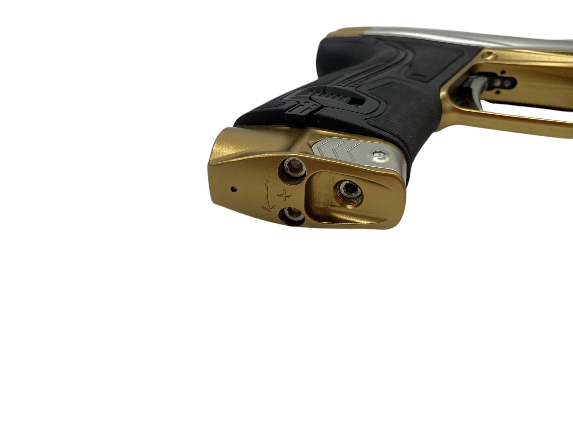 Used Planet Eclipse CS3 Silver/Gold Paintball Gun Paintball Gun from CPXBrosPaintball Buy/Sell/Trade Paintball Markers, New Paintball Guns, Paintball Hoppers, Paintball Masks, and Hormesis Headbands