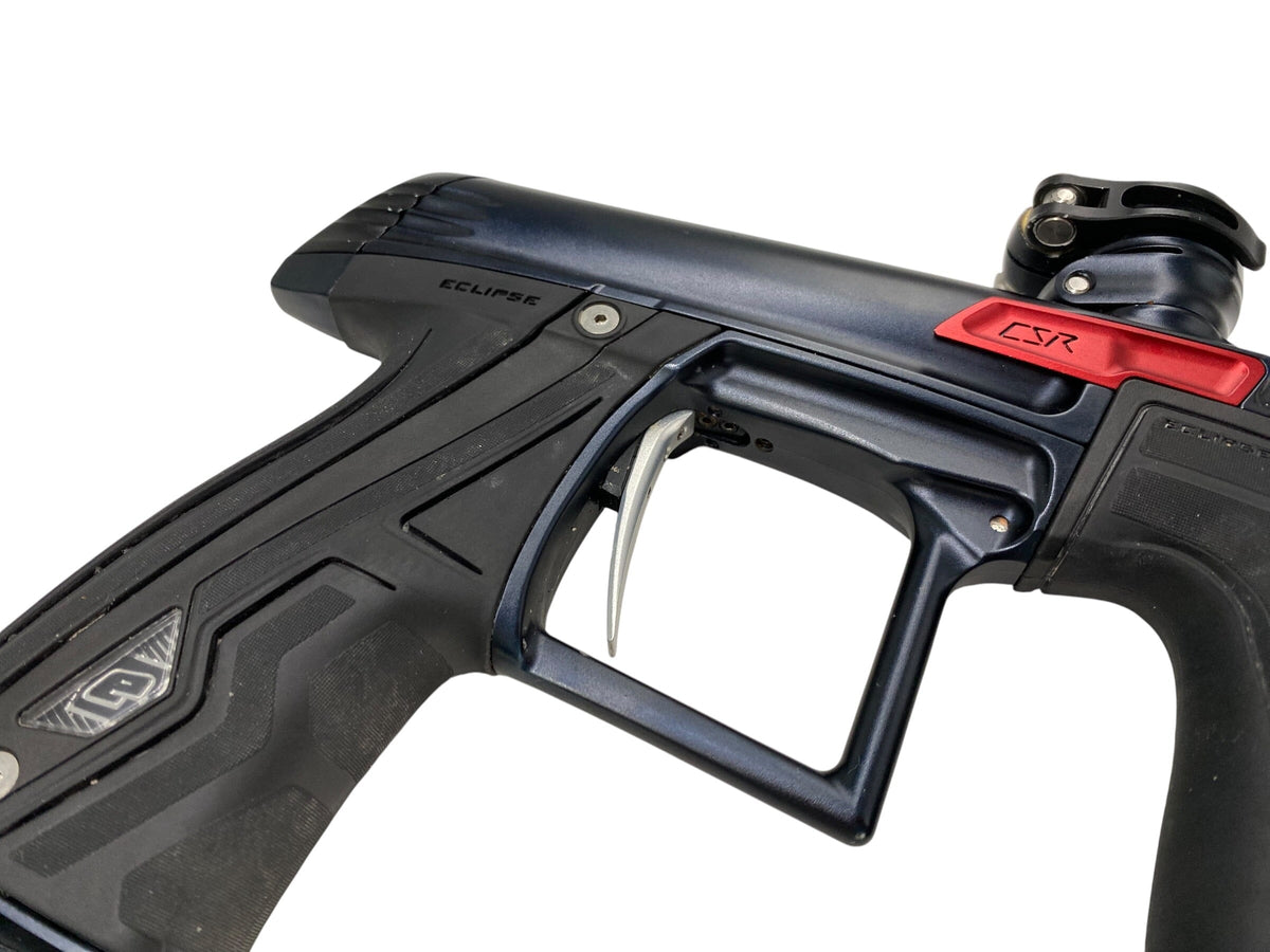 Used Planet Eclipse CSR Blue/Black Paintball Gun Paintball Gun from CPXBrosPaintball Buy/Sell/Trade Paintball Markers, New Paintball Guns, Paintball Hoppers, Paintball Masks, and Hormesis Headbands