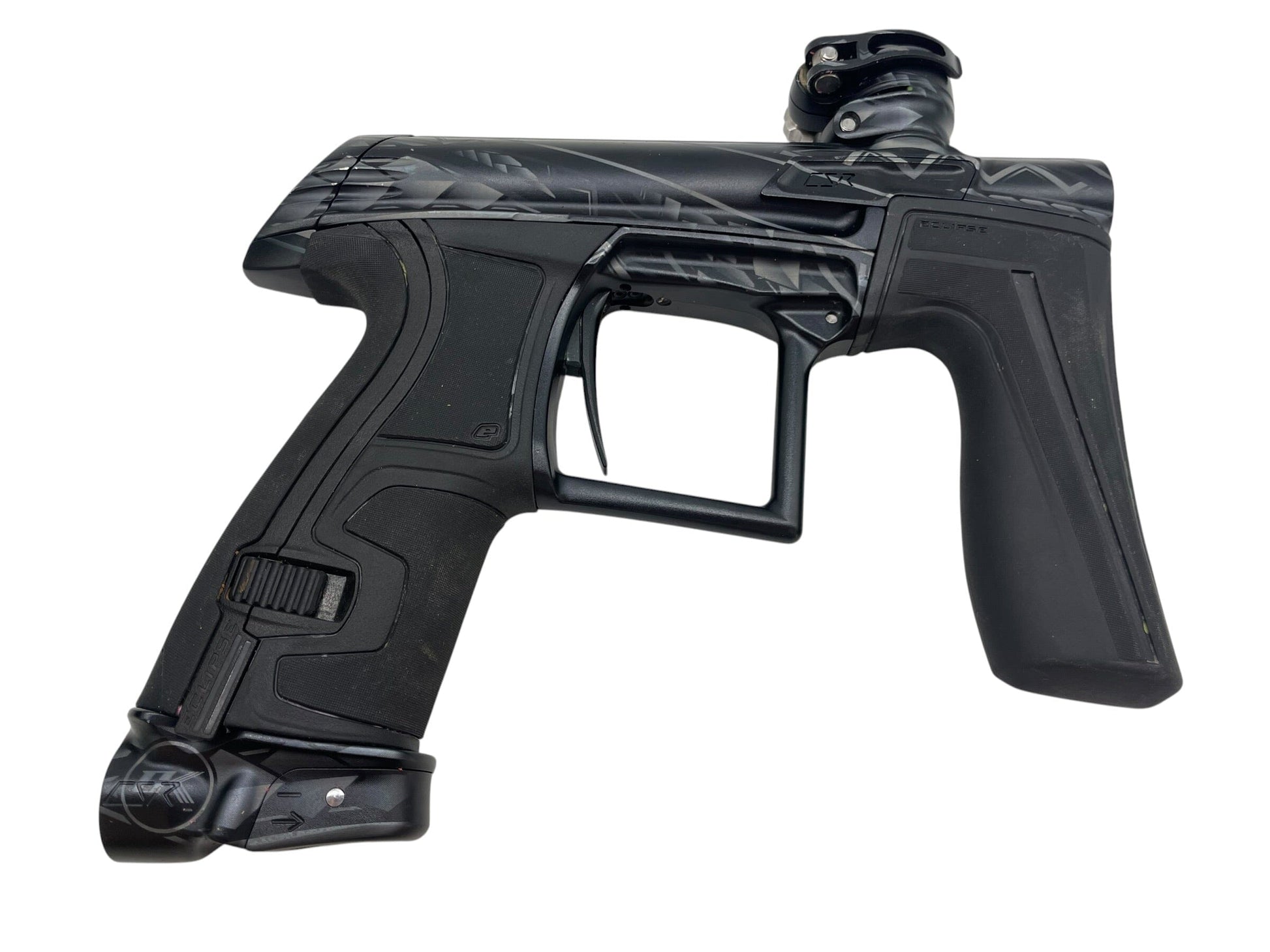 Used Planet Eclipse CSR Midnight W/ CK FIGHT LIFE Lasering Paintball Gun Paintball Gun from CPXBrosPaintball Buy/Sell/Trade Paintball Markers, New Paintball Guns, Paintball Hoppers, Paintball Masks, and Hormesis Headbands