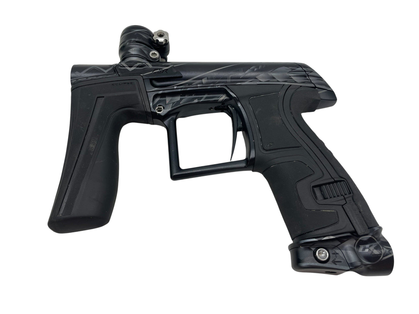 Used Planet Eclipse CSR Midnight W/ CK FIGHT LIFE Lasering Paintball Gun Paintball Gun from CPXBrosPaintball Buy/Sell/Trade Paintball Markers, New Paintball Guns, Paintball Hoppers, Paintball Masks, and Hormesis Headbands