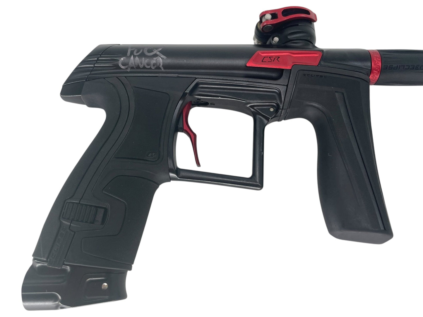 Used Planet Eclipse Csr Paintball Gun Black/Red Paintball Gun from CPXBrosPaintball Buy/Sell/Trade Paintball Markers, New Paintball Guns, Paintball Hoppers, Paintball Masks, and Hormesis Headbands