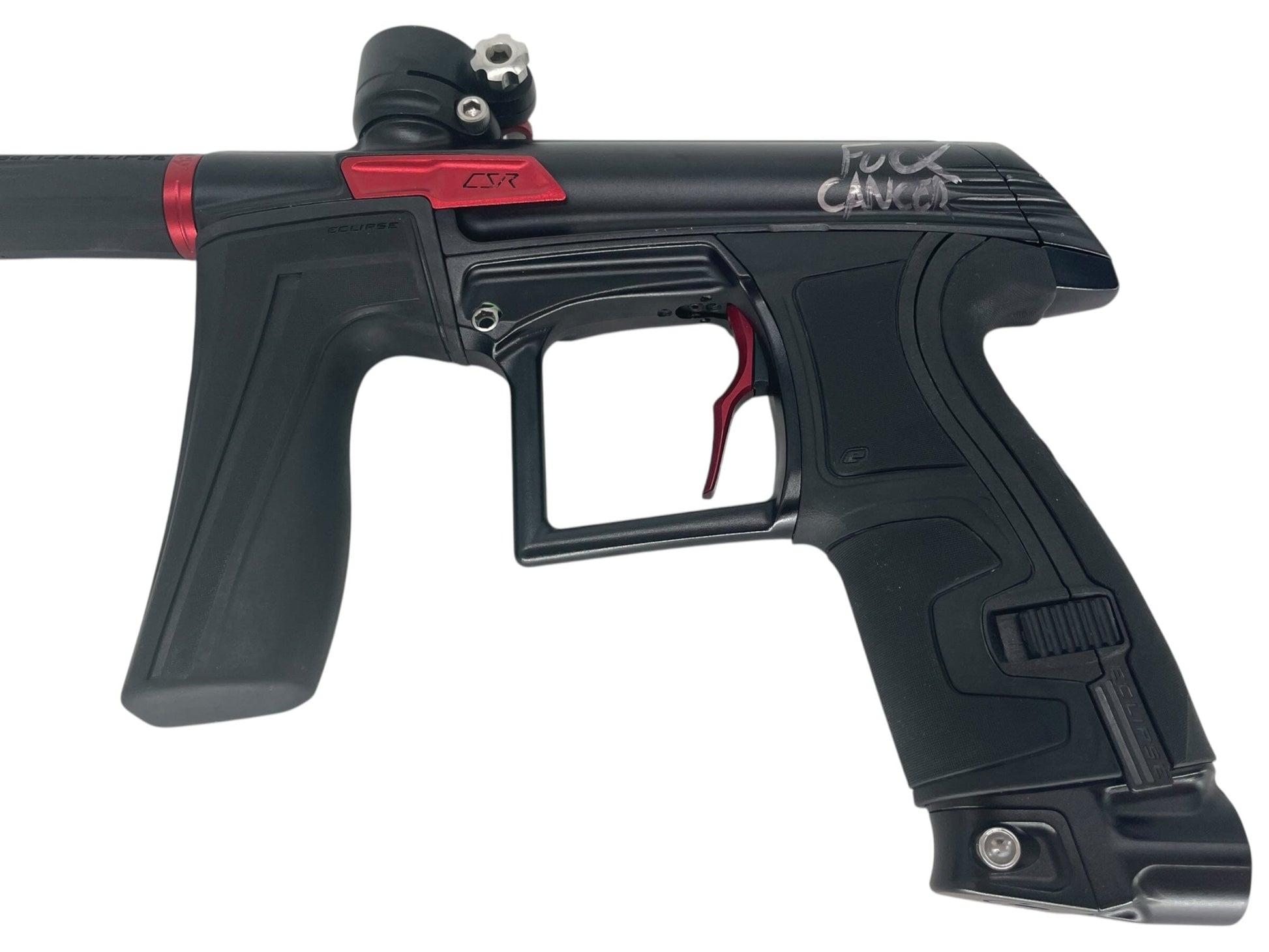 Used Planet Eclipse Csr Paintball Gun Black/Red Paintball Gun from CPXBrosPaintball Buy/Sell/Trade Paintball Markers, New Paintball Guns, Paintball Hoppers, Paintball Masks, and Hormesis Headbands