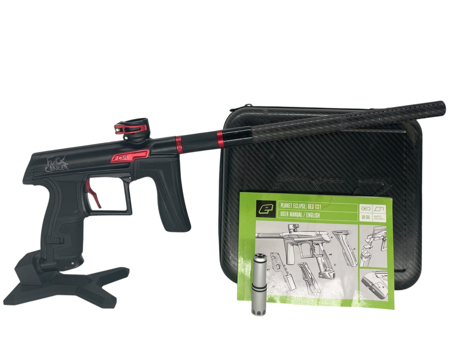 Used Planet Eclipse Csr Paintball Gun Black/Red Paintball Gun from CPXBrosPaintball Buy/Sell/Trade Paintball Markers, New Paintball Guns, Paintball Hoppers, Paintball Masks, and Hormesis Headbands