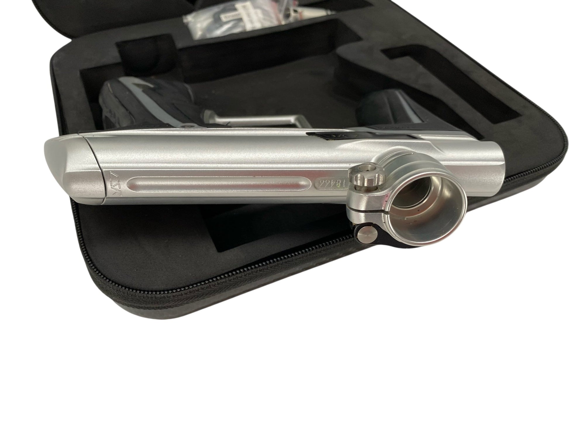 Used Planet Eclipse Csr Paintball Gun Silver/Black Paintball Gun from CPXBrosPaintball Buy/Sell/Trade Paintball Markers, New Paintball Guns, Paintball Hoppers, Paintball Masks, and Hormesis Headbands