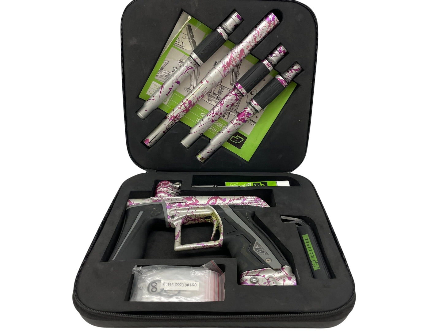 Used Planet Eclipse CSR "Splash" Paintball Gun Paintball Gun from CPXBrosPaintball Buy/Sell/Trade Paintball Markers, New Paintball Guns, Paintball Hoppers, Paintball Masks, and Hormesis Headbands