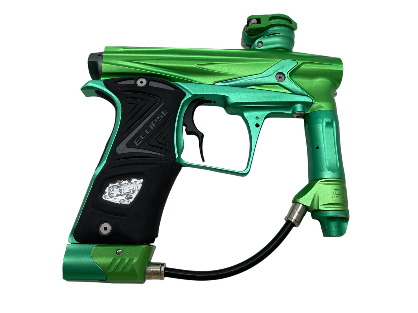 Used Planet Eclipse "Dark" Lime Green/Green Geo 3 W/ IV Core Paintball Gun Paintball Gun from CPXBrosPaintball Buy/Sell/Trade Paintball Markers, New Paintball Guns, Paintball Hoppers, Paintball Masks, and Hormesis Headbands