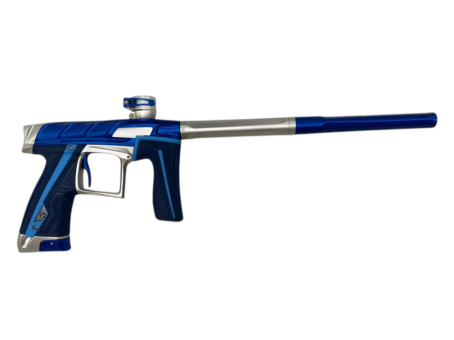 Used Planet Eclipse Dynasty Scales CS1 Blue/Silver Paintball Gun Paintball Gun from CPXBrosPaintball Buy/Sell/Trade Paintball Markers, New Paintball Guns, Paintball Hoppers, Paintball Masks, and Hormesis Headbands