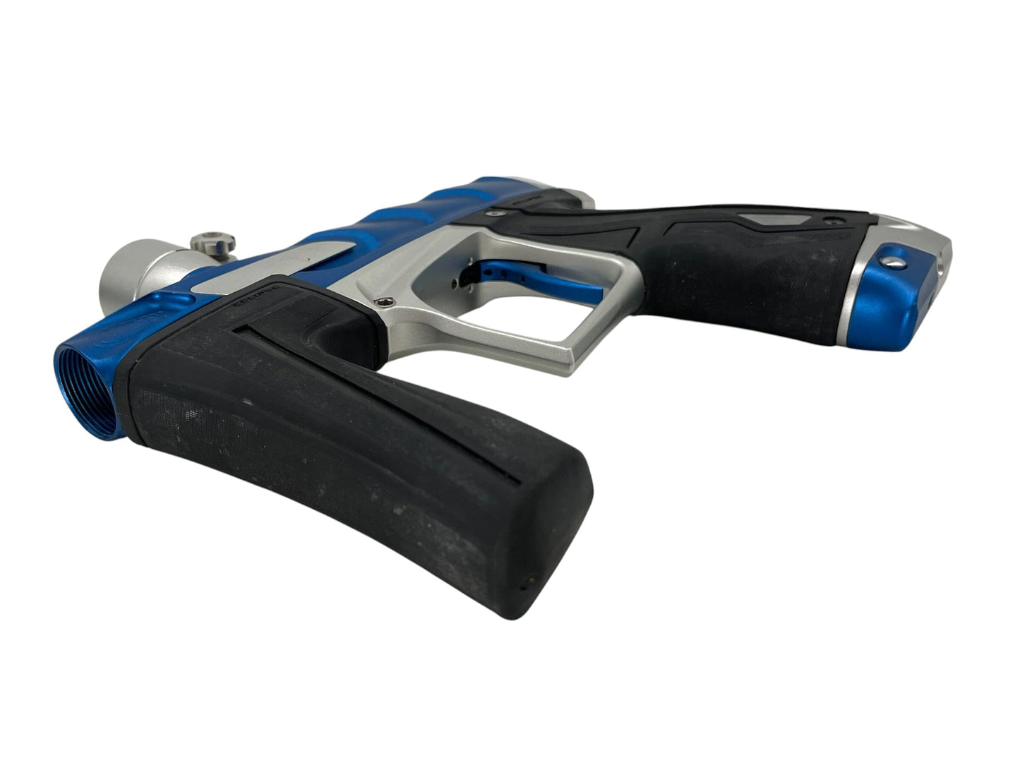 Used Planet Eclipse Dynasty Scales CS1 Blue/Silver Paintball Gun Paintball Gun from CPXBrosPaintball Buy/Sell/Trade Paintball Markers, New Paintball Guns, Paintball Hoppers, Paintball Masks, and Hormesis Headbands