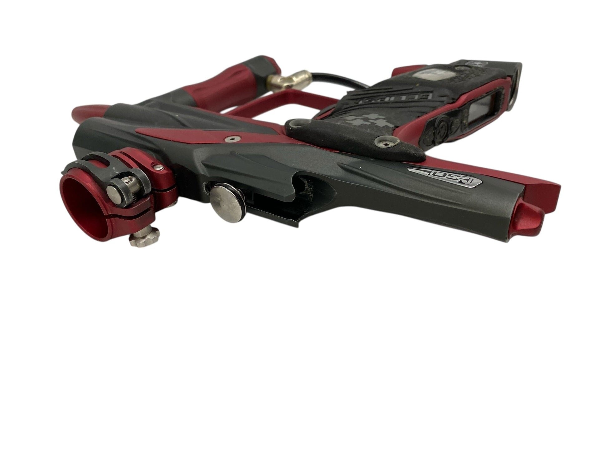 Used Planet Eclipse Ego 10 Paintball Gun Grey/Red Paintball Gun from CPXBrosPaintball Buy/Sell/Trade Paintball Markers, New Paintball Guns, Paintball Hoppers, Paintball Masks, and Hormesis Headbands