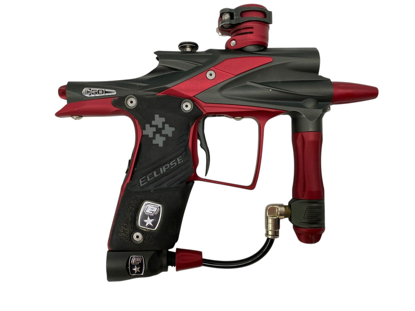 Used Planet Eclipse Ego 10 Paintball Gun Grey/Red Paintball Gun from CPXBrosPaintball Buy/Sell/Trade Paintball Markers, New Paintball Guns, Paintball Hoppers, Paintball Masks, and Hormesis Headbands