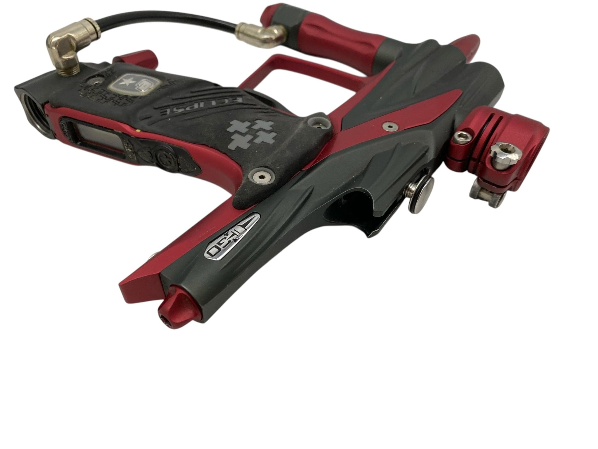 Used Planet Eclipse Ego 10 Paintball Gun Grey/Red Paintball Gun from CPXBrosPaintball Buy/Sell/Trade Paintball Markers, New Paintball Guns, Paintball Hoppers, Paintball Masks, and Hormesis Headbands