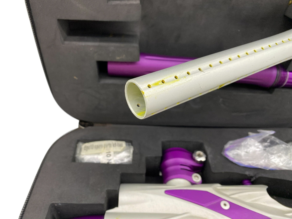 Used Planet Eclipse EGO 10 Silver/Purple Paintball Gun Paintball Gun from CPXBrosPaintball Buy/Sell/Trade Paintball Markers, New Paintball Guns, Paintball Hoppers, Paintball Masks, and Hormesis Headbands