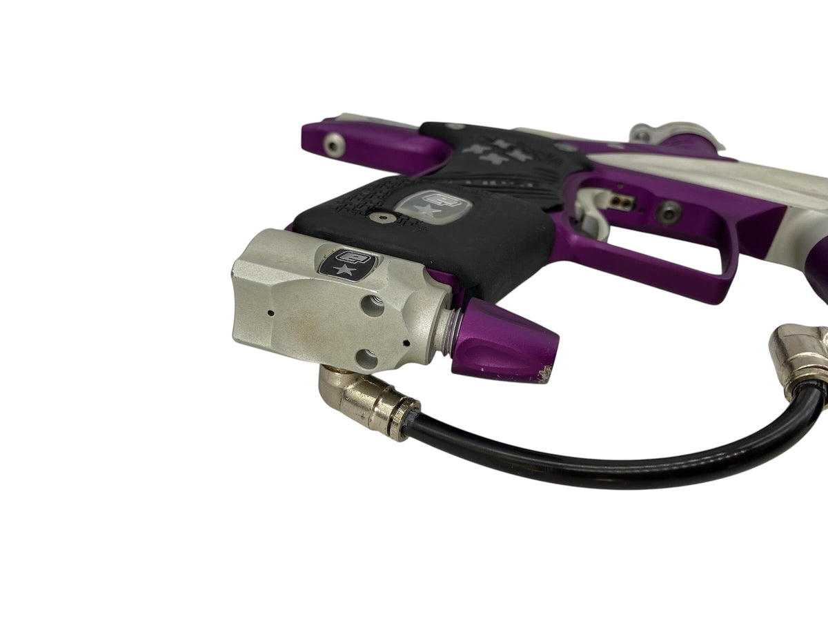 Used Planet Eclipse EGO 10 Silver/Purple Paintball Gun Paintball Gun from CPXBrosPaintball Buy/Sell/Trade Paintball Markers, New Paintball Guns, Paintball Hoppers, Paintball Masks, and Hormesis Headbands