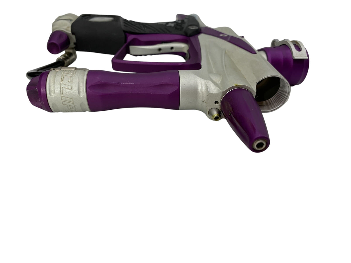 Used Planet Eclipse EGO 10 Silver/Purple Paintball Gun Paintball Gun from CPXBrosPaintball Buy/Sell/Trade Paintball Markers, New Paintball Guns, Paintball Hoppers, Paintball Masks, and Hormesis Headbands