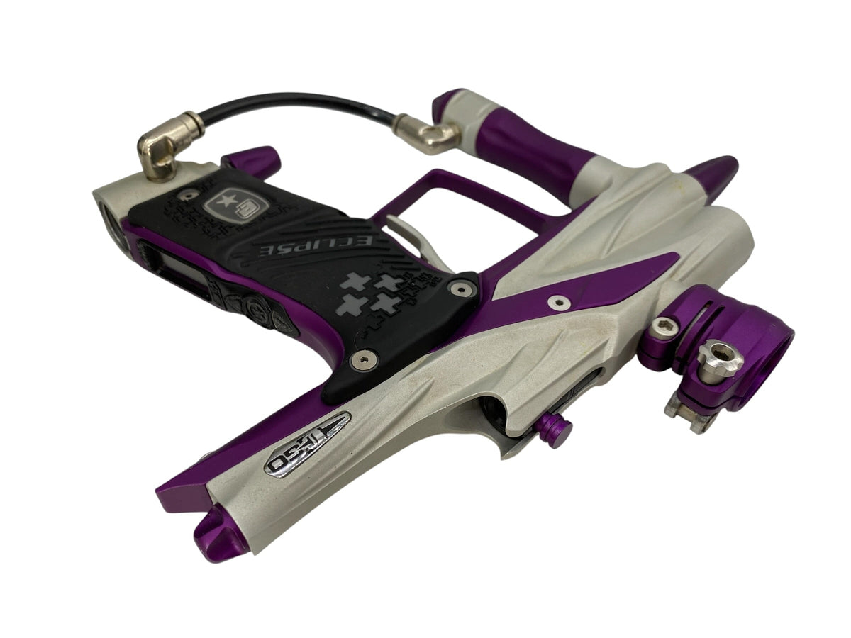 Used Planet Eclipse EGO 10 Silver/Purple Paintball Gun Paintball Gun from CPXBrosPaintball Buy/Sell/Trade Paintball Markers, New Paintball Guns, Paintball Hoppers, Paintball Masks, and Hormesis Headbands