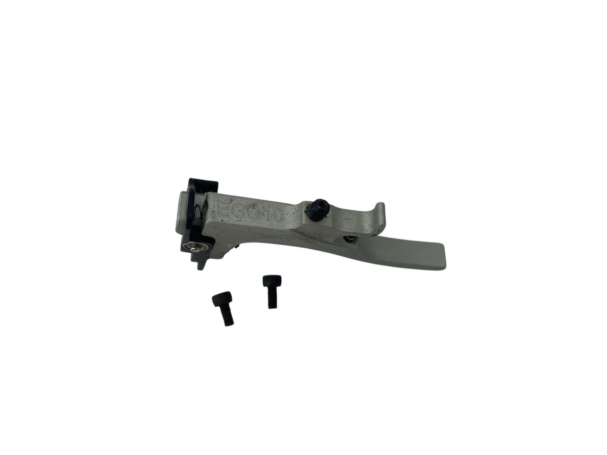 Used Planet Eclipse Ego 10 Trigger and Shoe Silver Paintball Gun from CPXBrosPaintball Buy/Sell/Trade Paintball Markers, New Paintball Guns, Paintball Hoppers, Paintball Masks, and Hormesis Headbands
