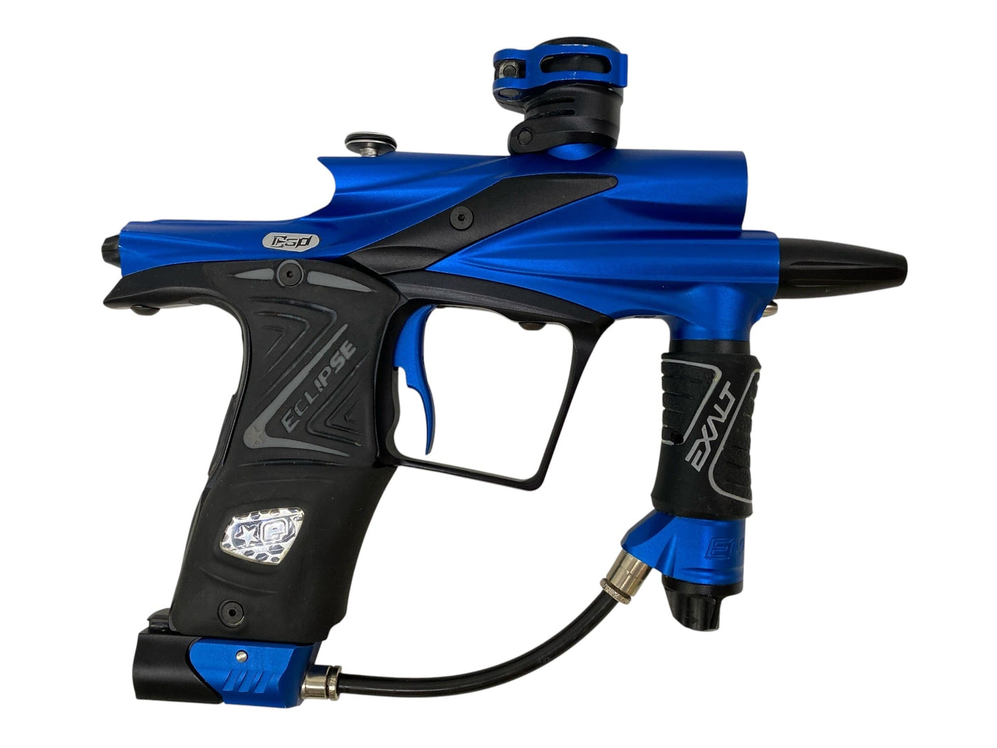 Used Planet Eclipse EGO 11 Blue/Black Paintball Gun Paintball Gun from CPXBrosPaintball Buy/Sell/Trade Paintball Markers, New Paintball Guns, Paintball Hoppers, Paintball Masks, and Hormesis Headbands