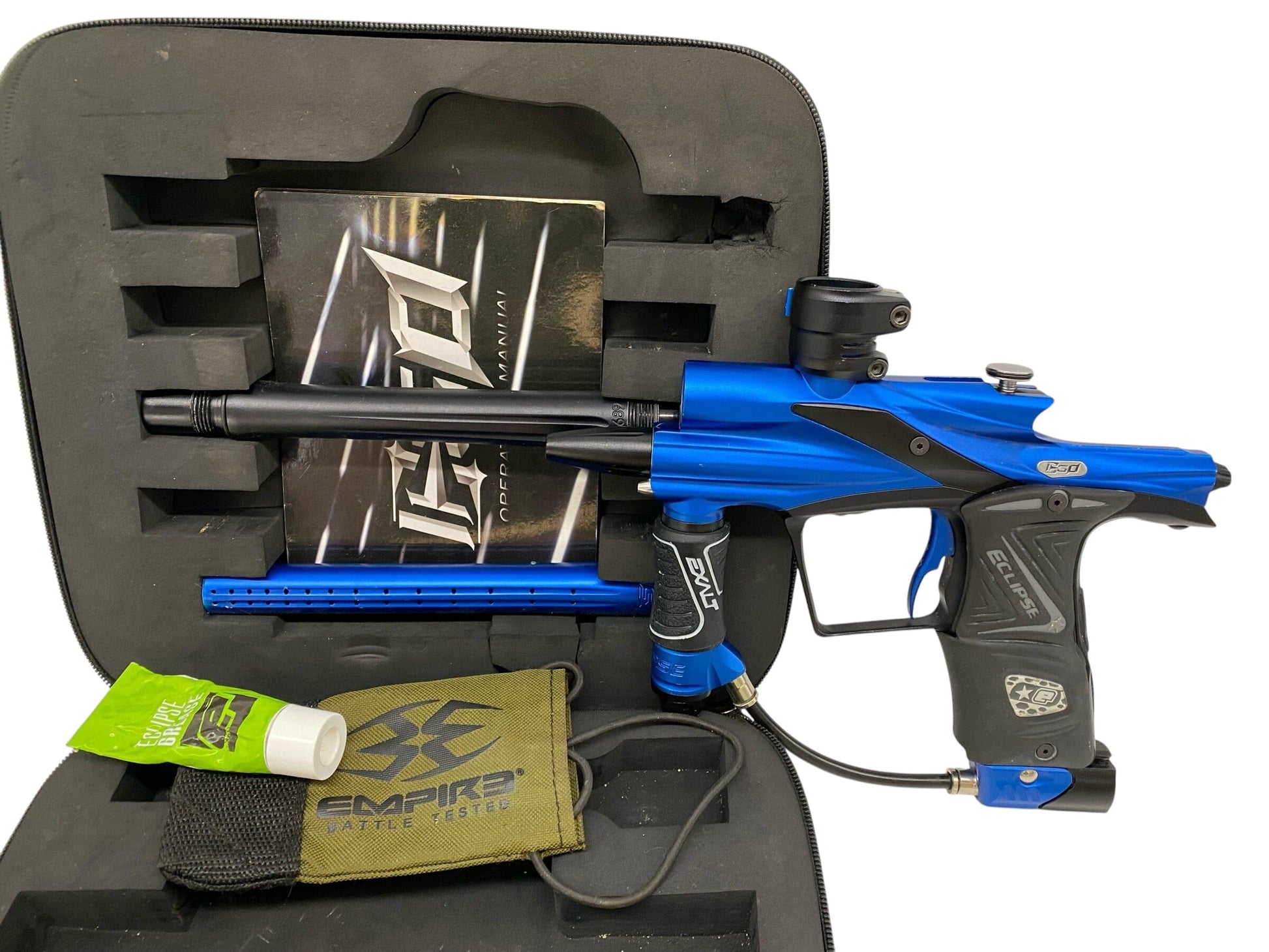 Used Planet Eclipse EGO 11 Blue/Black Paintball Gun Paintball Gun from CPXBrosPaintball Buy/Sell/Trade Paintball Markers, New Paintball Guns, Paintball Hoppers, Paintball Masks, and Hormesis Headbands