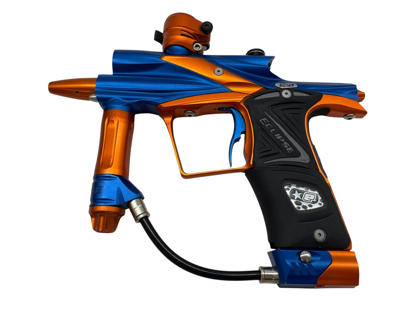 Used Planet Eclipse EGO 11 Blue/Orange Paintball Gun Paintball Gun from CPXBrosPaintball Buy/Sell/Trade Paintball Markers, New Paintball Guns, Paintball Hoppers, Paintball Masks, and Hormesis Headbands