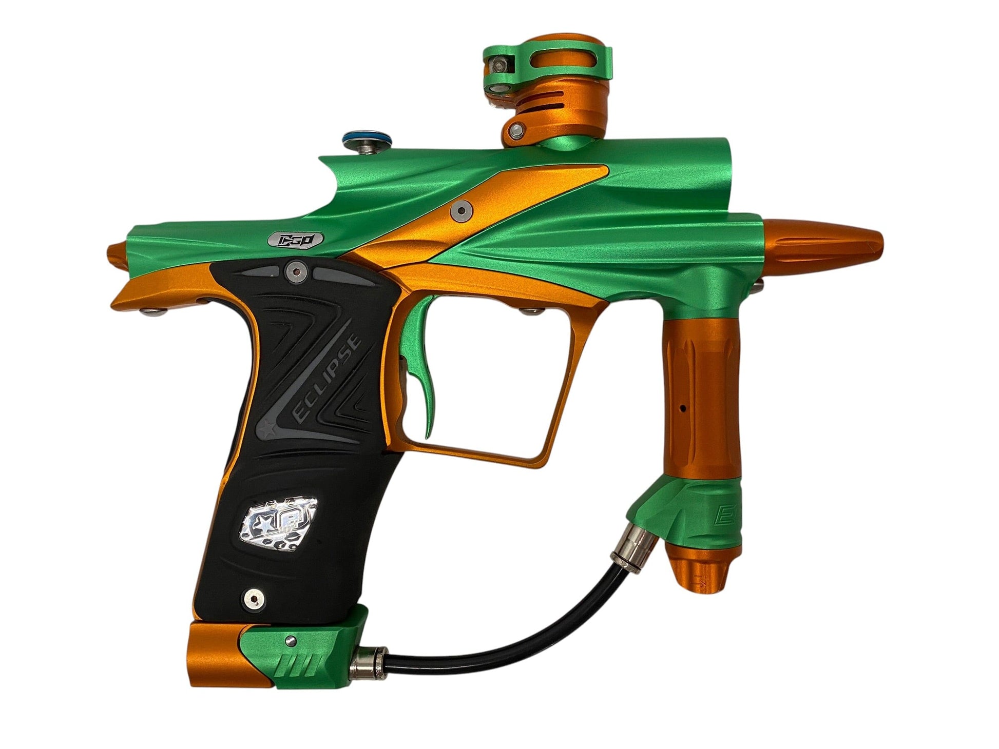 Used Planet Eclipse Ego 11 + DART KIT Green/Orange Paintball Gun Paintball Gun from CPXBrosPaintball Buy/Sell/Trade Paintball Markers, New Paintball Guns, Paintball Hoppers, Paintball Masks, and Hormesis Headbands