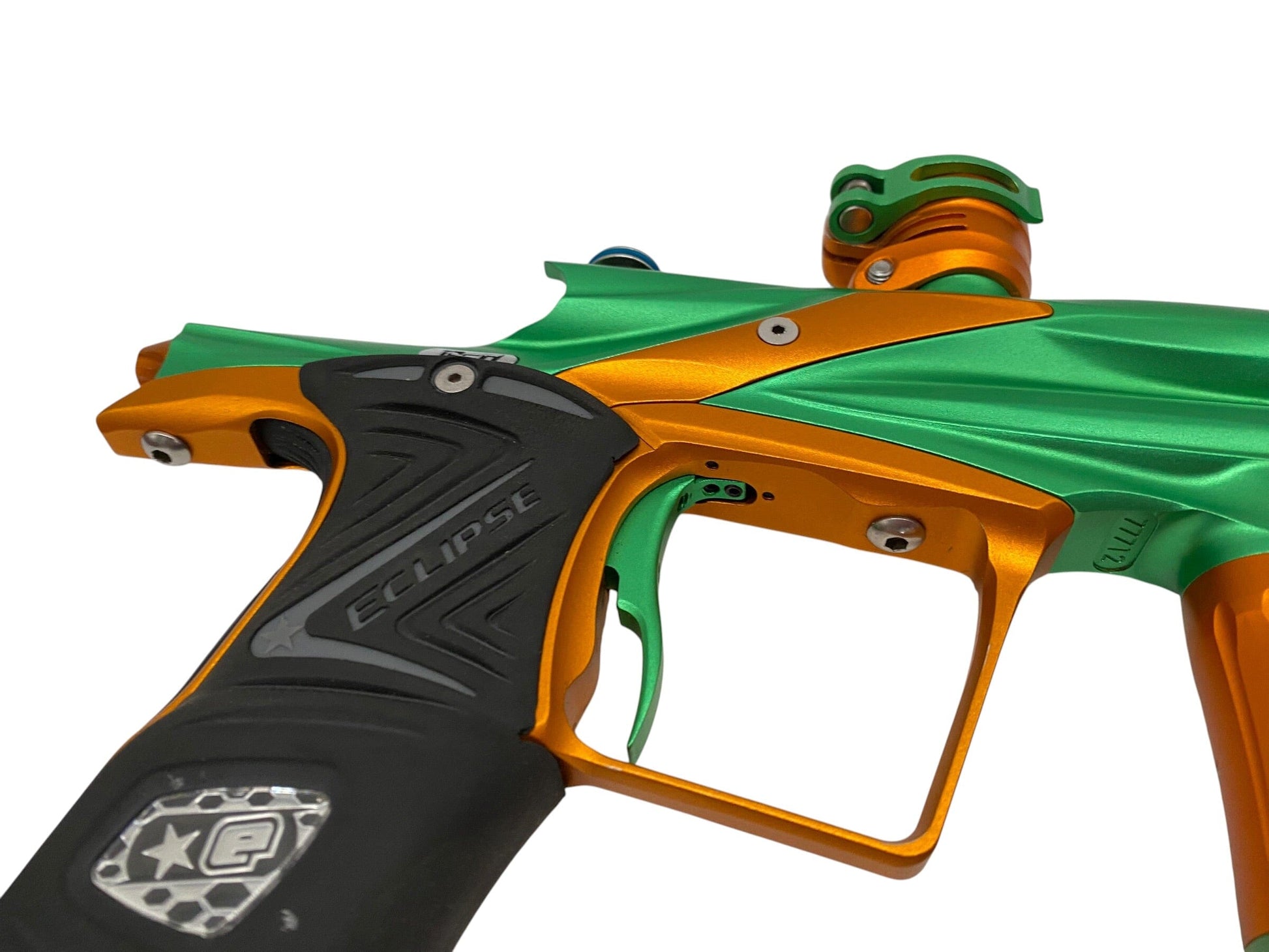 Used Planet Eclipse Ego 11 + DART KIT Green/Orange Paintball Gun Paintball Gun from CPXBrosPaintball Buy/Sell/Trade Paintball Markers, New Paintball Guns, Paintball Hoppers, Paintball Masks, and Hormesis Headbands