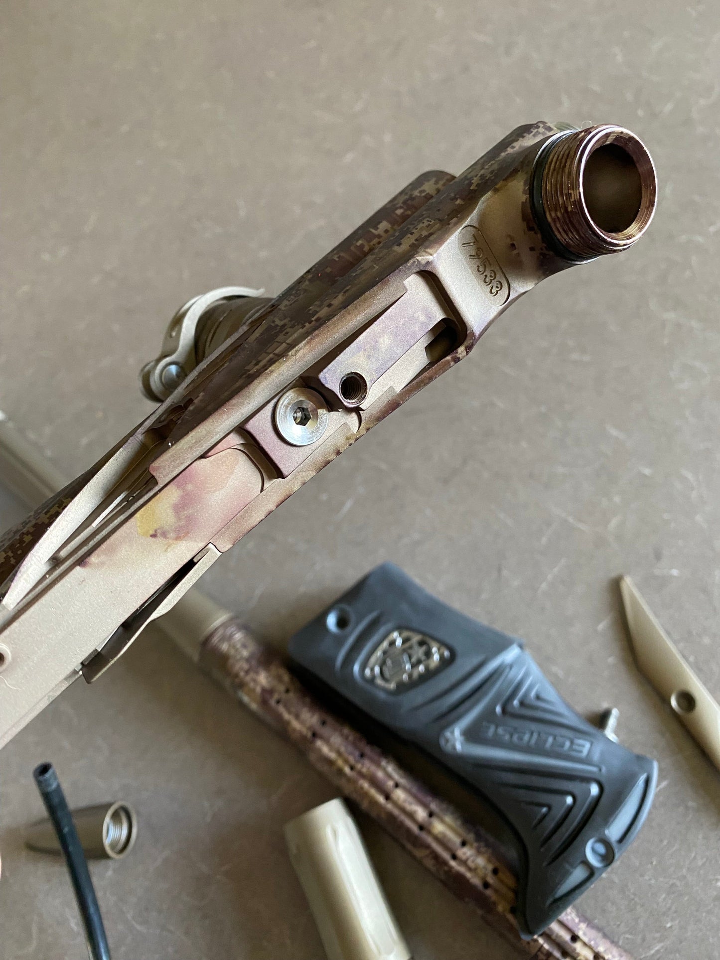Used Planet Eclipse Ego 11 HDE Camo Paintball Gun *PLEASE LOOK AT ALL PICTURES* Paintball Gun from CPXBrosPaintball Buy/Sell/Trade Paintball Markers, New Paintball Guns, Paintball Hoppers, Paintball Masks, and Hormesis Headbands