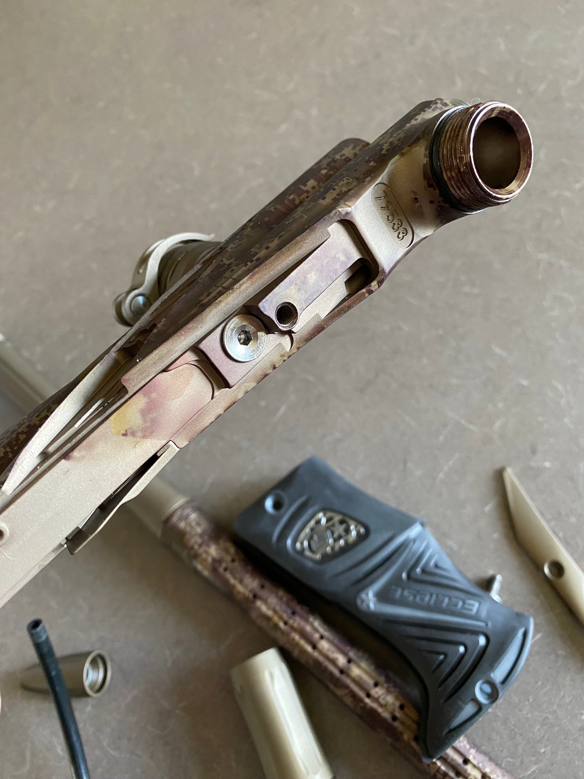 Used Planet Eclipse Ego 11 HDE Camo Paintball Gun *PLEASE LOOK AT ALL PICTURES* Paintball Gun from CPXBrosPaintball Buy/Sell/Trade Paintball Markers, New Paintball Guns, Paintball Hoppers, Paintball Masks, and Hormesis Headbands