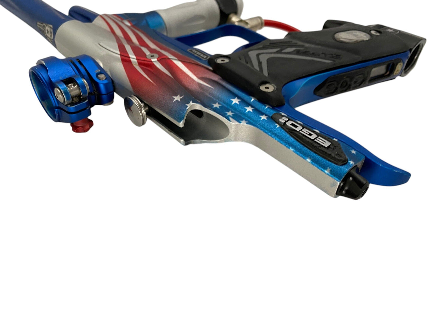 Used Planet Eclipse Ego 7 American Flag Paintball Gun Paintball Gun from CPXBrosPaintball Buy/Sell/Trade Paintball Markers, New Paintball Guns, Paintball Hoppers, Paintball Masks, and Hormesis Headbands