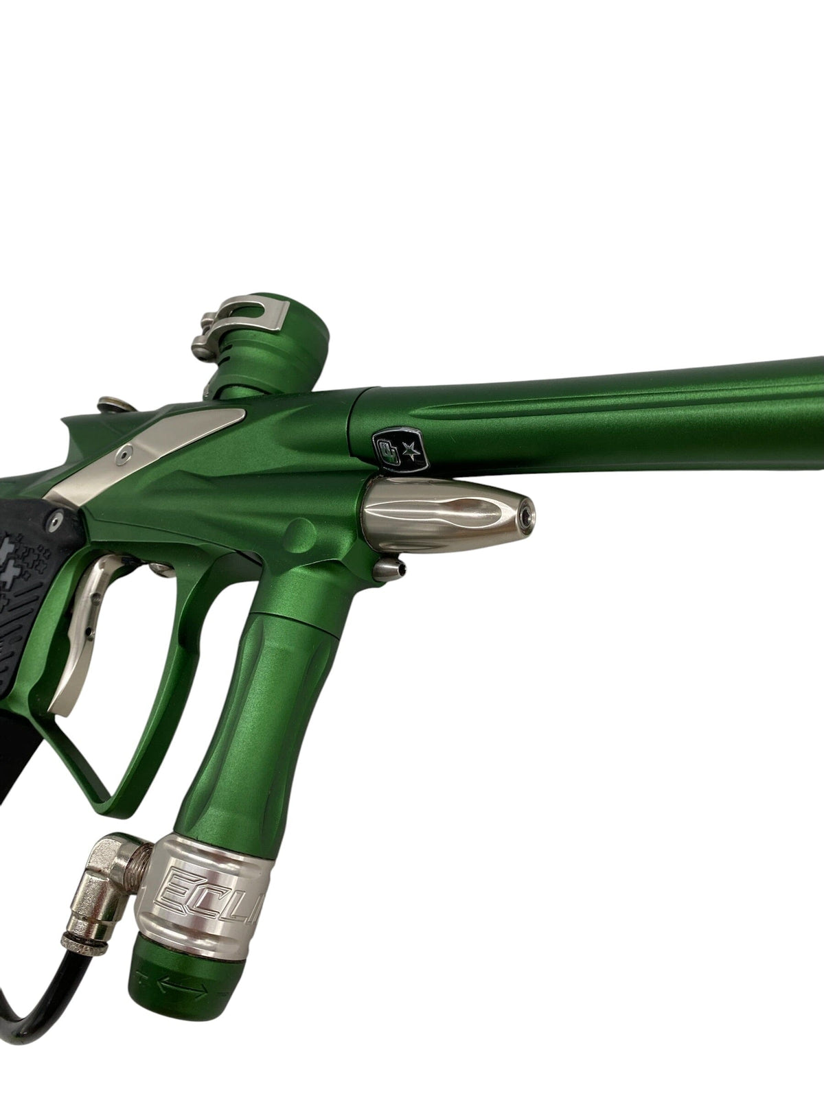 Used Planet Eclipse Ego 9 Paintball Gun Green/Silver Paintball Gun from CPXBrosPaintball Buy/Sell/Trade Paintball Markers, New Paintball Guns, Paintball Hoppers, Paintball Masks, and Hormesis Headbands