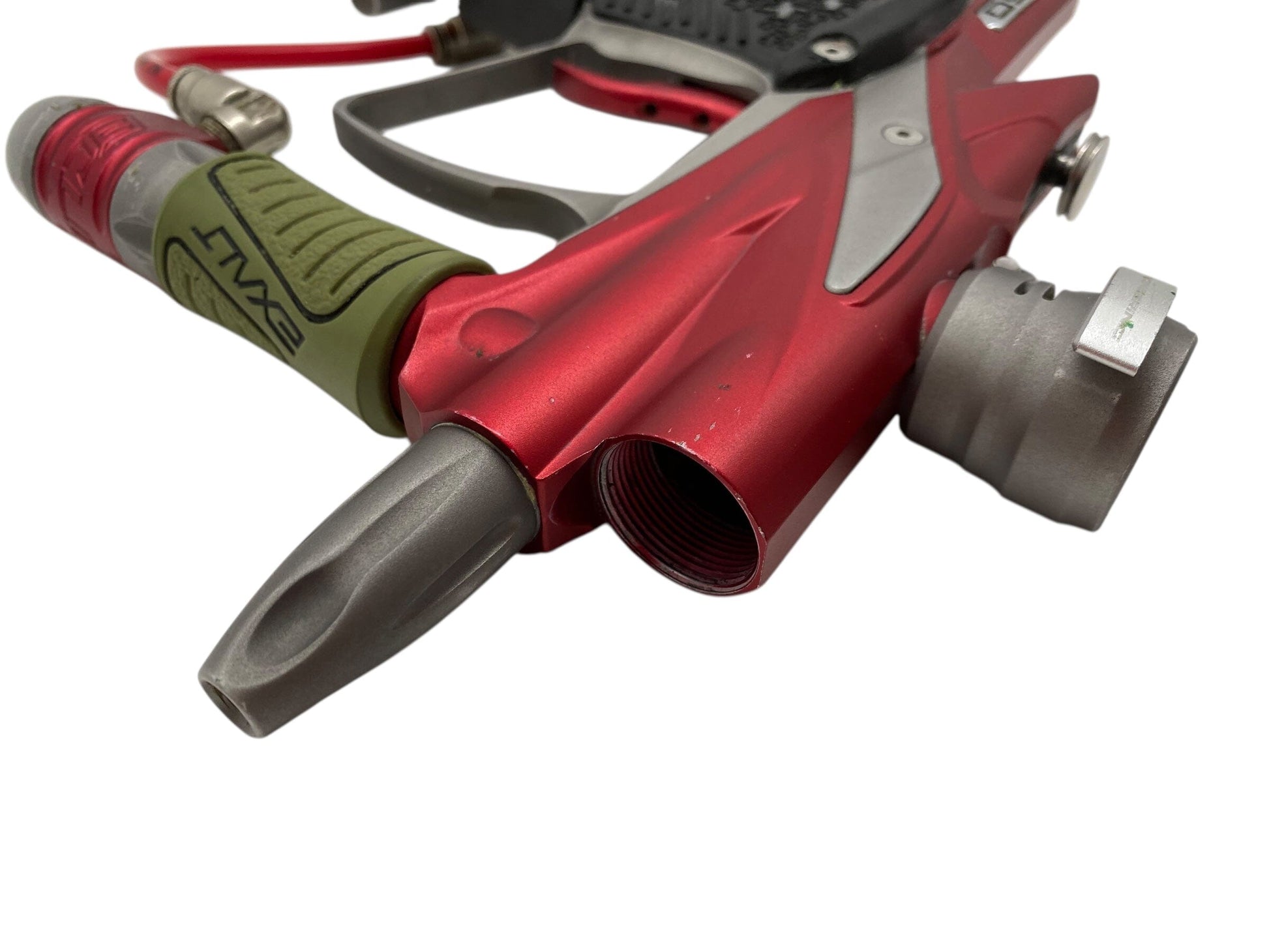 Used Planet Eclipse Ego 9 Paintball Gun Red/Grey Paintball Gun from CPXBrosPaintball Buy/Sell/Trade Paintball Markers, New Paintball Guns, Paintball Hoppers, Paintball Masks, and Hormesis Headbands