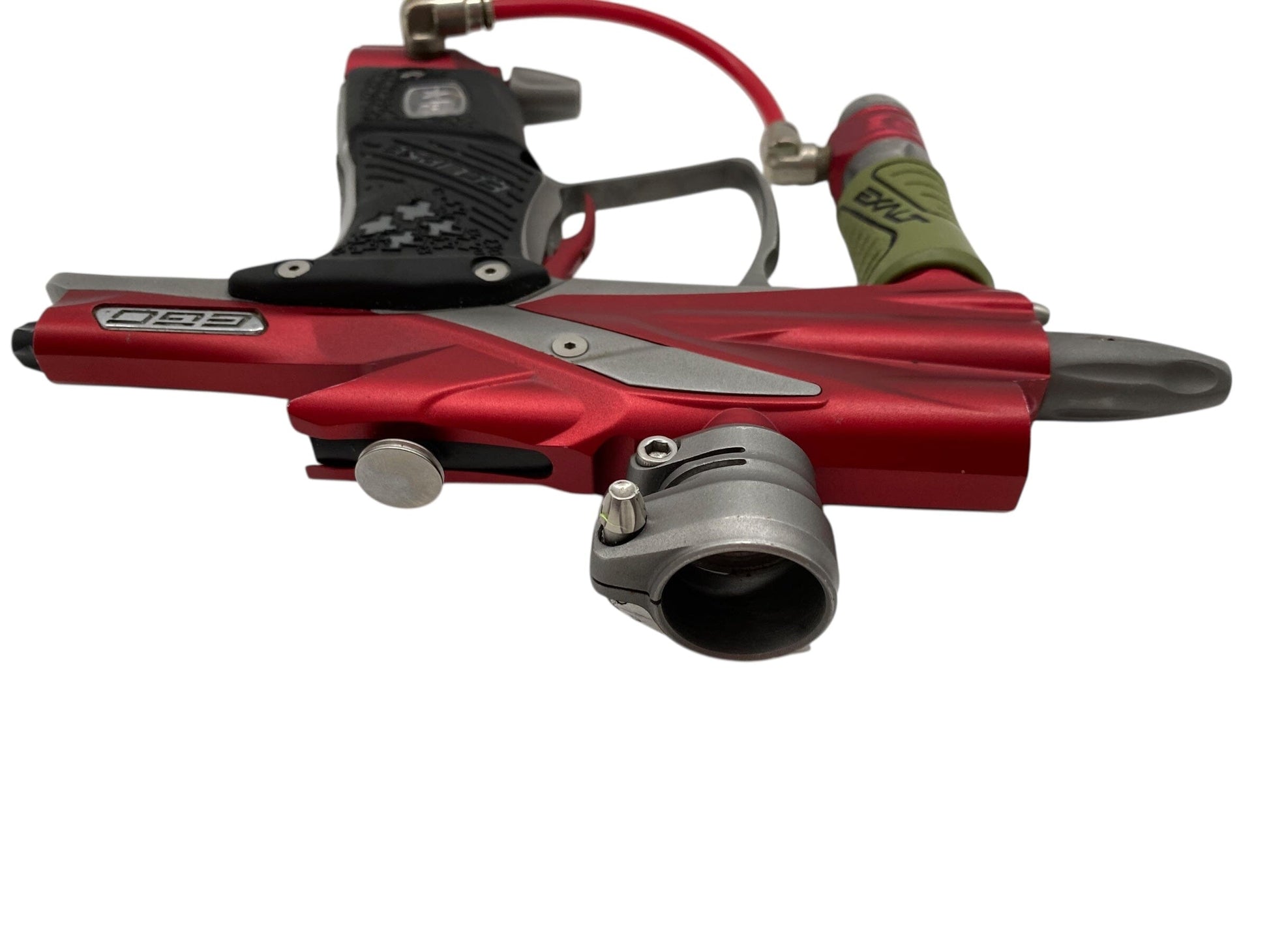Used Planet Eclipse Ego 9 Paintball Gun Red/Grey Paintball Gun from CPXBrosPaintball Buy/Sell/Trade Paintball Markers, New Paintball Guns, Paintball Hoppers, Paintball Masks, and Hormesis Headbands