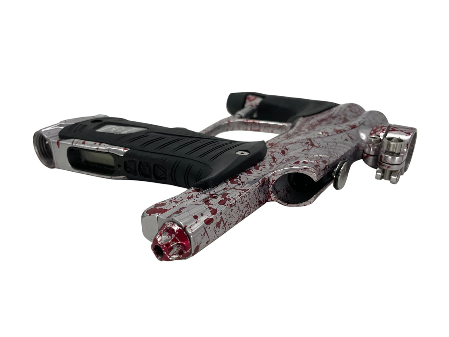 Used Planet Eclipse Ego LV1.6 Teahupo'o Blood Spatter Paintball Gun Paintball Gun from CPXBrosPaintball Buy/Sell/Trade Paintball Markers, New Paintball Guns, Paintball Hoppers, Paintball Masks, and Hormesis Headbands