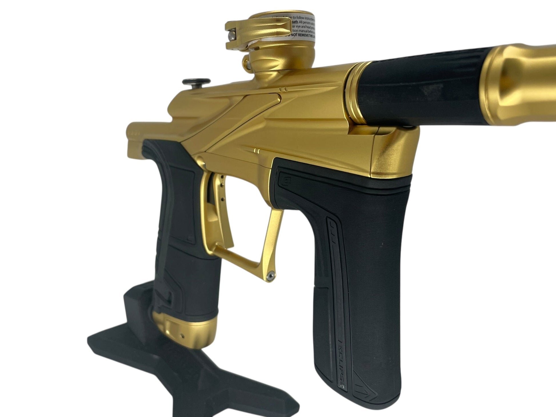 Used Planet Eclipse Ego LV2 Paintball Gun Gold Paintball Gun from CPXBrosPaintball Buy/Sell/Trade Paintball Markers, New Paintball Guns, Paintball Hoppers, Paintball Masks, and Hormesis Headbands