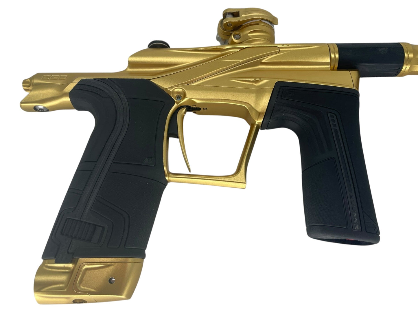 Used Planet Eclipse Ego LV2 Paintball Gun Gold Paintball Gun from CPXBrosPaintball Buy/Sell/Trade Paintball Markers, New Paintball Guns, Paintball Hoppers, Paintball Masks, and Hormesis Headbands