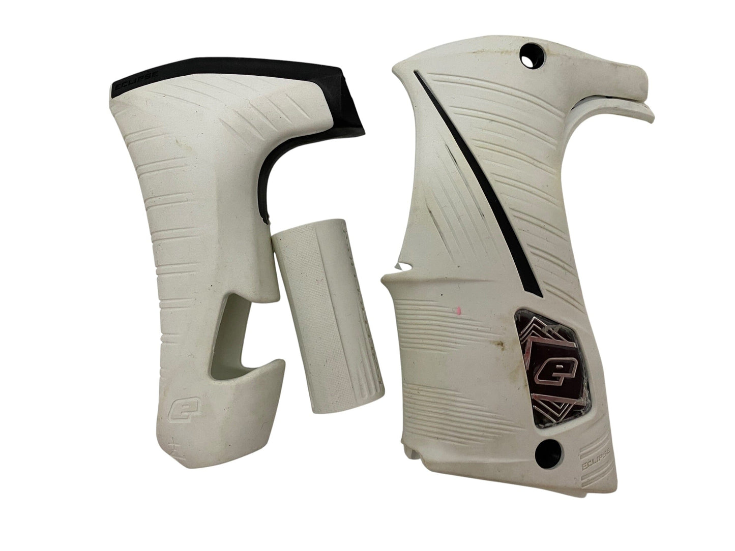 Used Planet Eclipse Ego LV/LV1.1/Geo3.1/3.5/GSL Rubber Grips - White Paintball Gun from CPXBrosPaintball Buy/Sell/Trade Paintball Markers, New Paintball Guns, Paintball Hoppers, Paintball Masks, and Hormesis Headbands