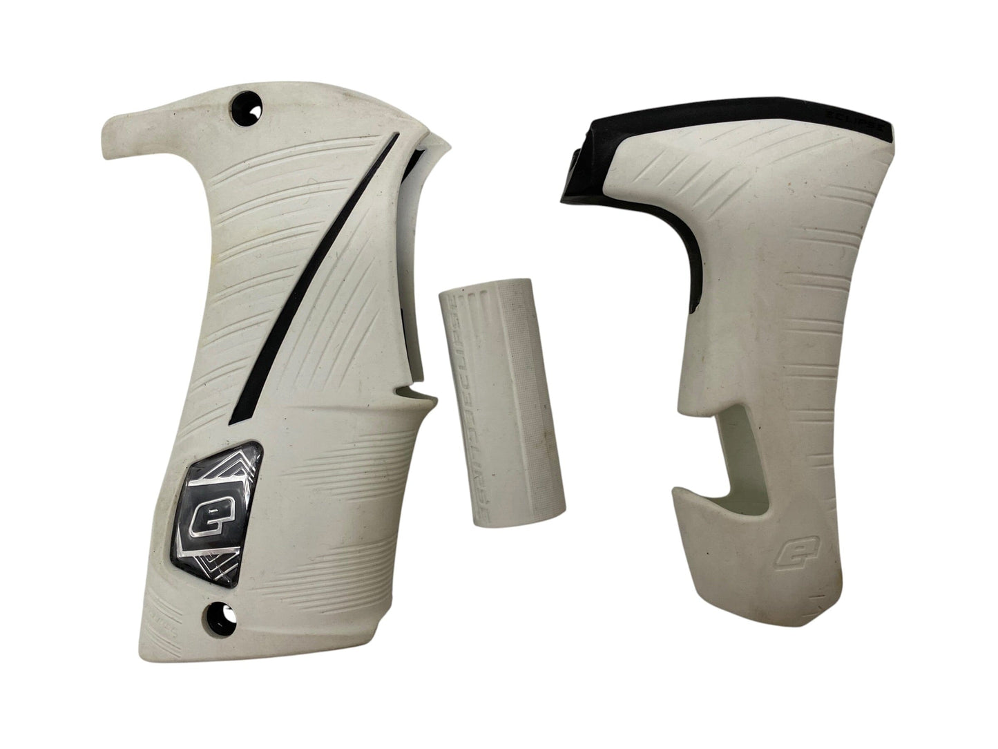 Used Planet Eclipse Ego LV/LV1.1/Geo3.1/3.5/GSL Rubber Grips - White Paintball Gun from CPXBrosPaintball Buy/Sell/Trade Paintball Markers, New Paintball Guns, Paintball Hoppers, Paintball Masks, and Hormesis Headbands