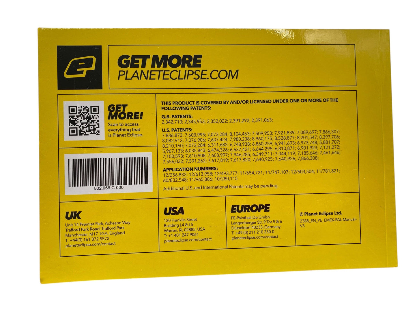 Used Planet Eclipse Emek Pal Manual Paintball Gun from CPXBrosPaintball Buy/Sell/Trade Paintball Markers, New Paintball Guns, Paintball Hoppers, Paintball Masks, and Hormesis Headbands