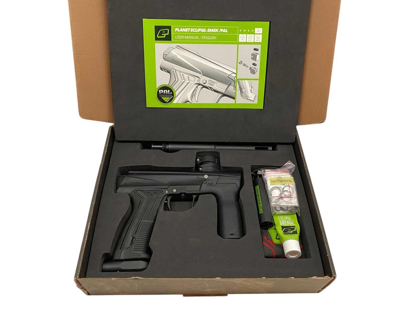 Used Planet Eclipse Emek PAL Paintball Gun Paintball Gun from CPXBrosPaintball Buy/Sell/Trade Paintball Markers, New Paintball Guns, Paintball Hoppers, Paintball Masks, and Hormesis Headbands