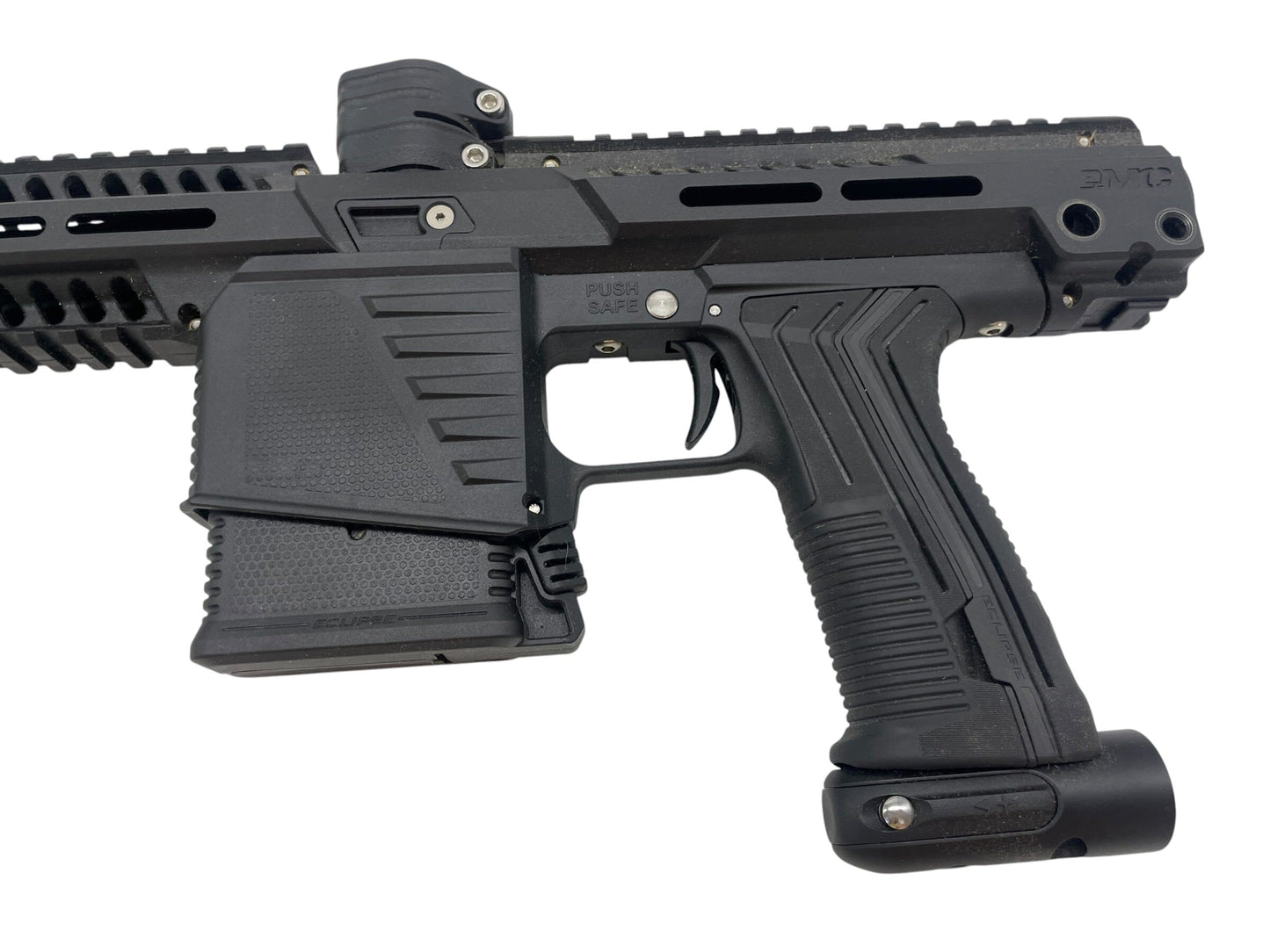 Used Planet Eclipse EMF100 Black Paintball Gun Paintball Gun from CPXBrosPaintball Buy/Sell/Trade Paintball Markers, New Paintball Guns, Paintball Hoppers, Paintball Masks, and Hormesis Headbands