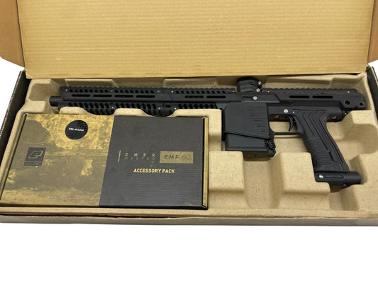 Used Planet Eclipse EMF100 Black Paintball Gun Paintball Gun from CPXBrosPaintball Buy/Sell/Trade Paintball Markers, New Paintball Guns, Paintball Hoppers, Paintball Masks, and Hormesis Headbands